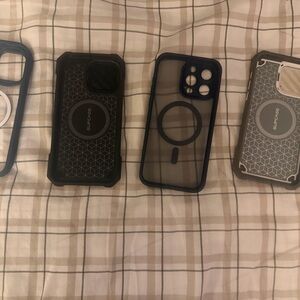 A set of 4 
15 pro max Phone Cases